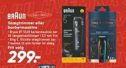 Bilka Skægtrimmer eller barbermaskine tilbud