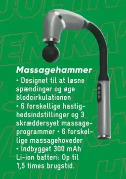 Bilka Massage hammer tilbud