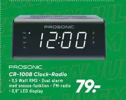 Bilka CR-100B Clock-Radio tilbud