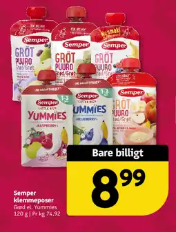 Løvbjerg Semper klemmeposer tilbud