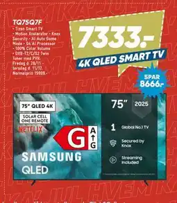 Bilka SAMSUNG TQ75Q7F tilbud