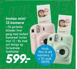 Bilka Instax mini 12 kamera tilbud