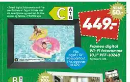 Bilka Frameo digital Wi-Fi fotoramme 10,1” PFF-1024B tilbud