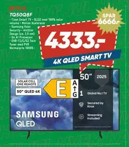Bilka SAMSUNG TQ50Q8F tilbud