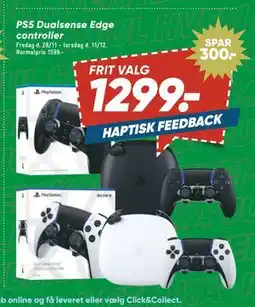 Bilka PS5 Dualsense Edge controller tilbud