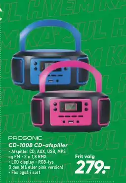 Bilka CD-100B CD-afspiller tilbud