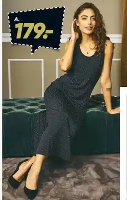 Bilka Kjole med glitter tilbud