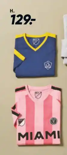 Bilka Inter Miami, LA Galaxy eller Real Madrid T-shirt tilbud