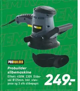 Bilka Probuilder slibemaskine tilbud