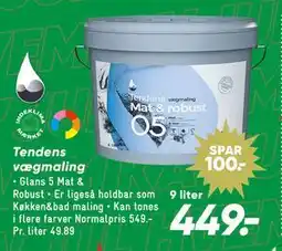Bilka Tendens vægmaling tilbud