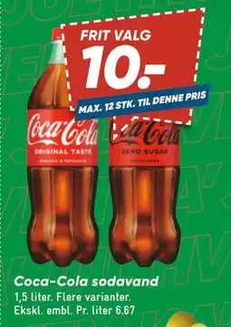 Bilka Coca-Cola sodavand tilbud