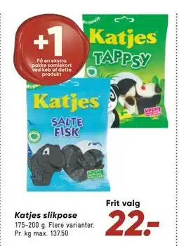 Bilka Katjes slikpose tilbud