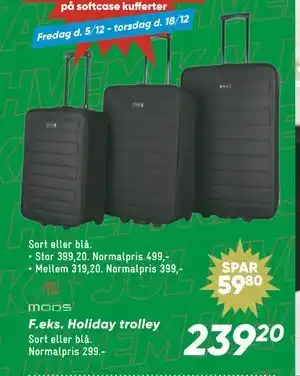 Bilka Holiday trolley tilbud