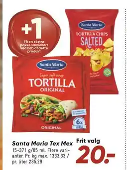 Bilka Santa Maria Tex Mex tilbud