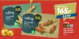 Bilka XXL neutral eller teriyaki kyllingespyd tilbud