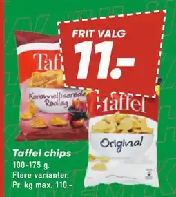 Bilka Taffel chips tilbud