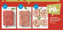 Bilka Julemedister, hakket okse- eller grise-/kalvekød tilbud