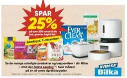 Bilka SPAR 25% på over 300 varer til din kat, gnaver, fugl & fisk tilbud