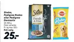 Bilka Sheba, Pedigree Rodeo eller Pedigree Dentastix tilbud