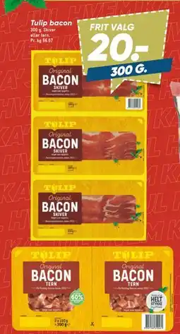Bilka Tulip bacon tilbud