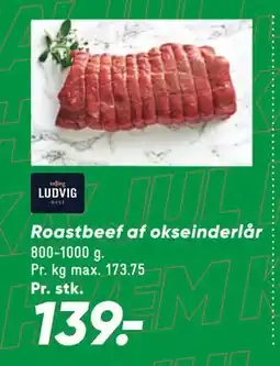 Bilka Roastbeef af okseinderlår tilbud