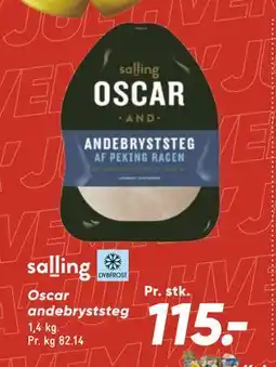 Bilka Oscar andebryststeg tilbud
