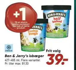 Bilka Ben & Jerry’s isbæger tilbud
