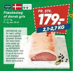 Bilka Flæskesteg af dansk gris tilbud