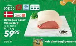 Bilka Økologisk dansk flæskesteg tilbud