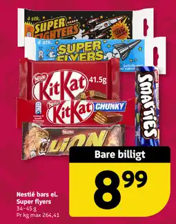 Løvbjerg Nestlé bars el. Super flyers tilbud