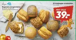 Bilka 10 friskbagte rundstykker tilbud