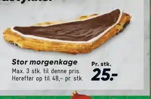 Bilka Stor morgenkage tilbud