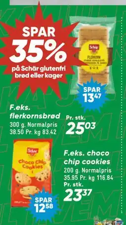 Bilka SPAR 35% på Schär glutenfri brød eller kager tilbud