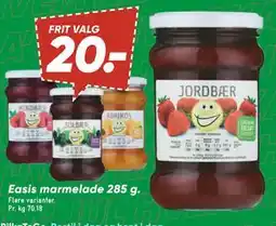 Bilka Easis marmelade 285 g tilbud