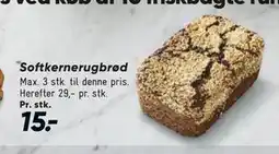 Bilka Softkernerugbrød tilbud