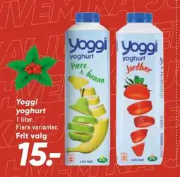 Bilka Yoggi yoghurt tilbud