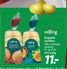 Bilka Engelsk muffins tilbud