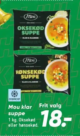 Bilka Mou klar suppe tilbud