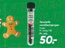 Bilka Tørsleffs vaniljestænger tilbud