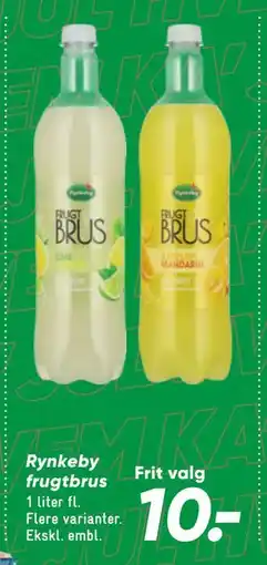 Bilka Rynkeby frugtbrus tilbud