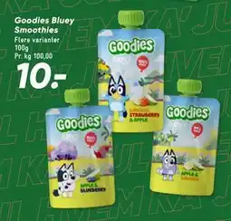 Bilka Goodies Bluey Smoothies tilbud