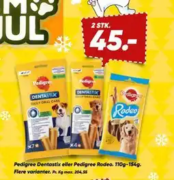 Bilka Pedigree Dentastix eller Pedigree Rodeo tilbud