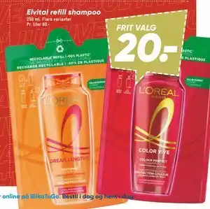 Elvital refill shampoo
