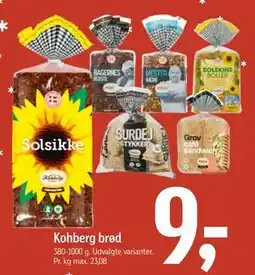 Føtex Kohberg brød tilbud