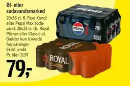 Føtex Øl- eller sodavandsmarked tilbud
