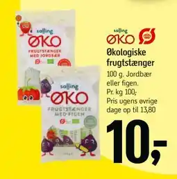 Føtex Økologiske frugtstænger tilbud