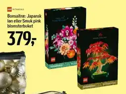 Føtex Bonsaitræ: Japansk løn eller Smuk pink blomsterbuket tilbud