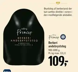 Føtex Berberi andebryststeg tilbud