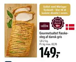 Føtex Gourmetsaltet flæskesteg af dansk gris tilbud