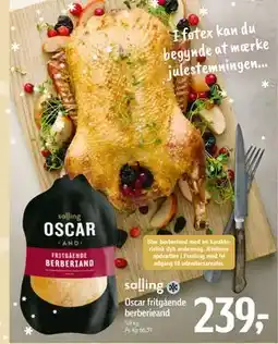 Føtex Oscar fritgående berberieand tilbud